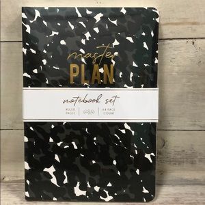 Mud Pie notebook trio set (Master Plan)